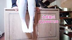 Chinese Teen Masturbates And Squirts Hard