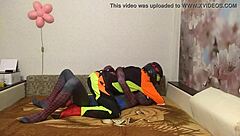 Gay Spiderman Hooks Up with Motocross Rider!