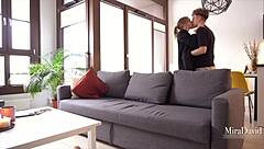 young couple's amateur tape fucking