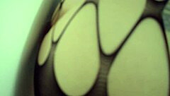 beautiful curvy mature woman in stockings uses dildo solo with dirty talk and screams