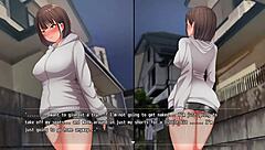 girl likes walking naked at night and masturbates at people's doors - night stroll - part 1 of 3