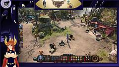 lex's big tits adventure in baldurs gate 3 comic.