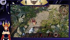 lex's big tits adventure in baldurs gate 3 comic.