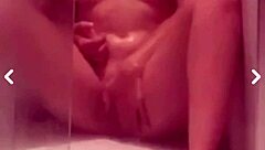 I shave my wet pussy and enjoy a steamy bath