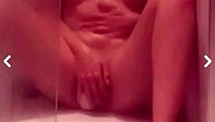 I shave my wet pussy and enjoy a steamy bath