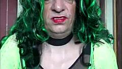 bi crossdressing sissy would love to meet up with another guy dressed like this just to get anal sex for real