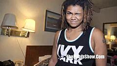 Sexy stripper rips clothes for amateur POV?