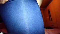 I twerk in my tight legging for him.