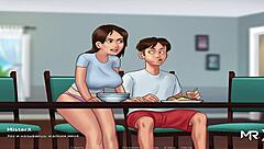 Summertime Saga Shows Off 200 Tit Episode 1 32