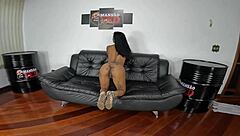 milf juju accepts challenge to take small dick for money