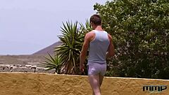 B Girl Enjoys Intense Assfucking And Anal Sex In The Pool With Cumshot