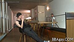 Gay Guys Pound Tight Wazoos In Intense Anal Porn Action!