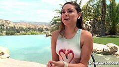 Zoey Foxx Gets Wet And Wild