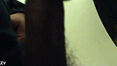 Young Lesbian Girls Engage in Intense Blowjob and Oral Sex in Bathroom