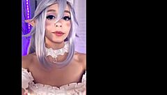 ahegao compilation from cosplay girl alicebong fetish babe tits costumes natural big solo pussy
