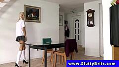 Blonde Teen 18+ Teases in Hot Outfit