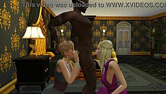 Two milf having fun with a bbc the sims - promo
