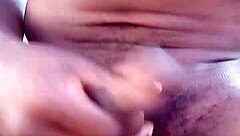 Stroking Big Black Cock And Moaning Outdoors In Homemade Video