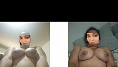 Kary's tantalizing tits and voluptuous curves in a seductive selfie