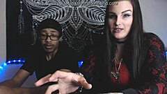 kinky camgirl vlog 6 cuckolding reality vs porn with tattooed big boobs mistress alace amory male sub