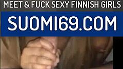 finnish amateur eagerly sucks on massive cock
