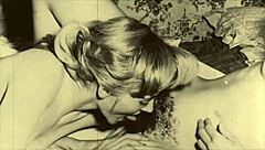 Secret vintage lesbian life with hairy beavers in retro settings