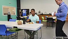 Teenage Schoolboy Experiences First Gay Sex On Pantsless Friday