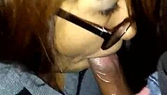 Watch this homegirl swallow cock like crazy?