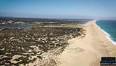 indian milf beauty with big natural tits angel constance solo for playboy outdoor softcore boobs