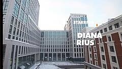 Diana rius rides boss in office pov