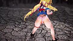 Hololive Aksi Haato Performs Ghostdance MMD