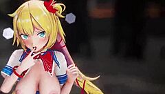 Hololive Aksi Haato Performs Ghostdance MMD