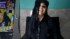 Strip Tease Ends With Cumshot In Eyes