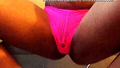 i'm smoking and twerking in pink panties up close