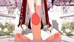 Yae miko sucking in pov, want to see more?