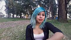 Bold Sexy Chica's Intense Anal Fingering