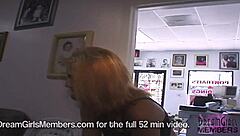 tattooed pierced hottie poses in studio