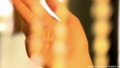 bollywood brunette beauty dancing nude to feel enjoyment