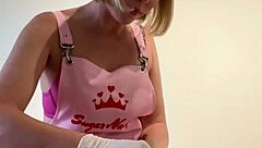 Dirty Russian Slut Shaves Cock Like Wild Beast Horn