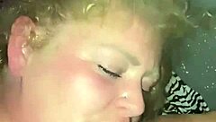 i feel the deepthroat blowjob on this big black cock, interracial bbw action with fat cumshot