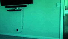 April Aniston gets cum on tits