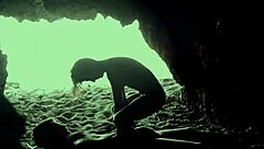 Couple hides in beach cave