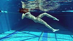 Tiffany Tatum In Bikini Pool Action With Teens.