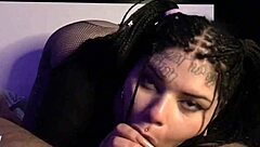 tattooed argentinian girl sucking cock like a pro?