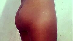 sister invites bath, opens ass seductively.