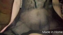 TEEN RIDES MONSTER COCK HARD!