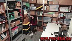 Amateur Thief Gets Facial Fuck