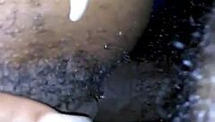 petite 18+ milf takes monster cock in tight creamy ass close up