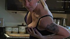 Cute Redhead Dances On French Song La Bohème