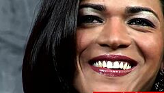 Euro tgirls say, 'let's have a threeway with this lucky guy'